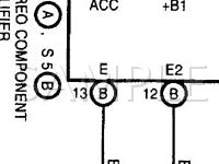 1999 Toyota Avalon  3.0 V6 GAS Wiring Diagram