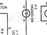 1998 Toyota Corolla  1.8 L4 GAS Wiring Diagram