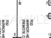 1998 Toyota Land Cruiser  4.7 V8 GAS Wiring Diagram