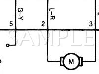 1998 Toyota Land Cruiser  4.7 V8 GAS Wiring Diagram