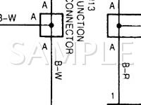 1998 Toyota Sienna  3.0 V6 GAS Wiring Diagram