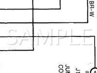 1999 Toyota Sienna  3.0 V6 GAS Wiring Diagram