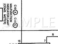 1998 Toyota Sienna  3.0 V6 GAS Wiring Diagram