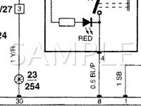 2000 Volvo V40  1.9 L4 GAS Wiring Diagram