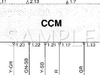 2001 Volvo S40  1.9 L4 GAS Wiring Diagram