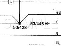 1999 Volvo S80  2.8 L6 GAS Wiring Diagram