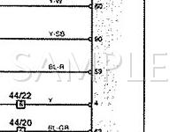 2003 Volvo V40  1.9 L4 GAS Wiring Diagram