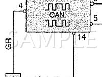 2003 Volvo XC90  2.9 L6 GAS Wiring Diagram