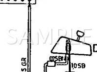 1990 Volvo 240 DL 2.3 L4 GAS Wiring Diagram