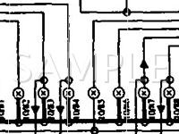 1990 Volvo 760  2.3 L4 GAS Wiring Diagram