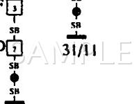 1990 Volvo 760  2.3 L4 GAS Wiring Diagram