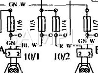 1990 Volvo 760 GLE 2.8 V6 GAS Wiring Diagram