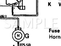 1991 Volvo 240  2.3 L4 GAS Wiring Diagram