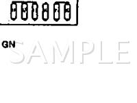 1991 Volvo 240 SE 2.3 L4 GAS Wiring Diagram