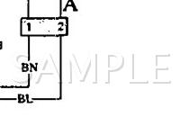 1991 Volvo 740  2.3 L4 GAS Wiring Diagram