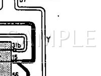 1992 Volvo 240  2.3 L4 GAS Wiring Diagram