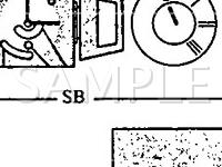 1992 Volvo 940  2.3 L4 GAS Wiring Diagram