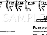 1993 Volvo 850  2.4 L5 GAS Wiring Diagram