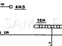1993 Volvo 850  2.4 L5 GAS Wiring Diagram