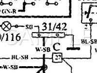1993 Volvo 960  2.9 L6 GAS Wiring Diagram