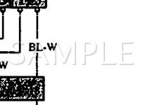 1993 Volvo 960  2.9 L6 GAS Wiring Diagram