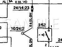 1994 Volvo 850  2.3 L5 GAS Wiring Diagram