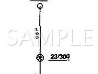 1994 Volvo 850  2.3 L5 GAS Wiring Diagram