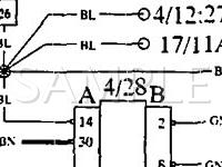 1994 Volvo 960  2.9 L6 GAS Wiring Diagram