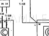 1994 Volvo 960  2.9 L6 GAS Wiring Diagram