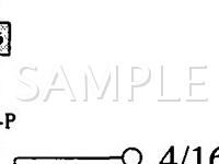 1994 Volvo 960  2.9 L6 GAS Wiring Diagram