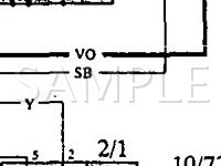 1994 Volvo 960  2.9 L6 GAS Wiring Diagram
