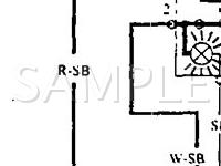 1995 Volvo 940  2.3 L4 GAS Wiring Diagram