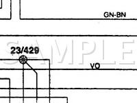 1996 Volvo 850  2.3 L5 GAS Wiring Diagram