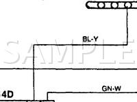 1996 Volvo 850 Turbo 2.3 L5 GAS Wiring Diagram
