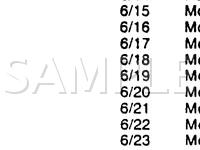 1996 Volvo 960  2.9 L6 GAS Wiring Diagram