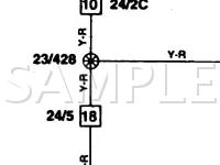 1997 Volvo 850 T-5 2.3 L5 GAS Wiring Diagram