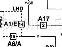1997 Volvo 960  2.9 L6 GAS Wiring Diagram