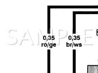 2000 Volkswagen Passat  2.8 V6 GAS Wiring Diagram
