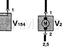 2001 Volkswagen Passat  1.8 L4 GAS Wiring Diagram