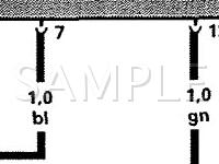 2002 Volkswagen Cabrio  2.0 L4 GAS Wiring Diagram