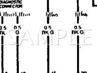 1990 Volkswagen Cabriolet  1.8 L4 GAS Wiring Diagram