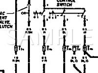 1990 Volkswagen Cabriolet  1.8 L4 GAS Wiring Diagram
