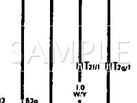 1990 Volkswagen Corrado  1.8 L4 GAS Wiring Diagram
