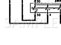 1990 Volkswagen Passat GL 2.0 L4 GAS Wiring Diagram