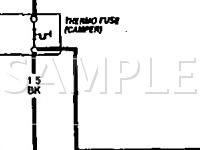 1990 Volkswagen Vanagon Syncro 2.1 H4 GAS Wiring Diagram