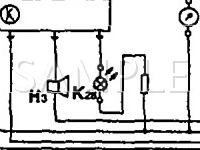 1991 Volkswagen Passat GL 2.0 L4 GAS Wiring Diagram