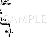 1991 Volkswagen Vanagon Campmobile 2.1 H4 GAS Wiring Diagram