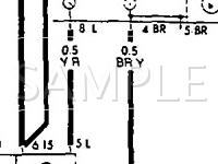 1991 Volkswagen Vanagon  2.1 H4 GAS Wiring Diagram