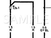 1992 Volkswagen Cabriolet Carat 1.8 L4 GAS Wiring Diagram
