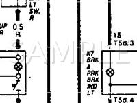 1992 Volkswagen Corrado SLC 2.8 V6 GAS Wiring Diagram